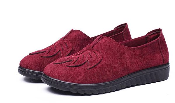 

women's shoes in spring and autumn flat bottom round head @6311, Black