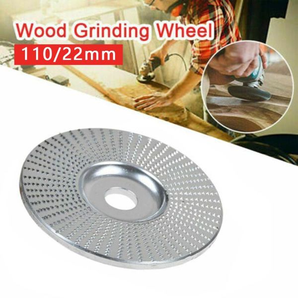 

1pcs 110 * 22mm wood sanding carving shaping grinding wheel disc woodwork tool angle grinder for bending work