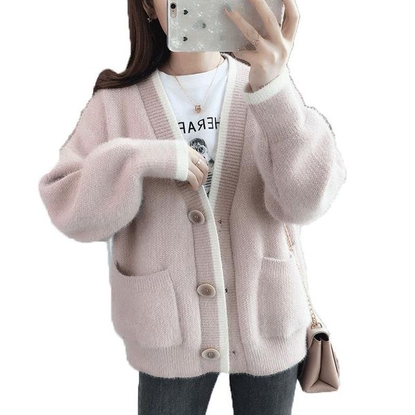 

new women luxury autumn winter warm fleece sweaters jackets ladies fashion long sleeve solid slim jacket coat cardigan size all code, White;black