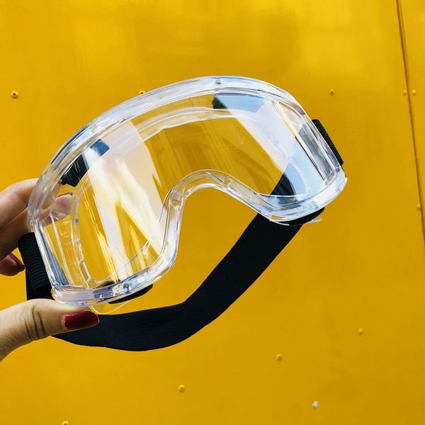 

safety goggles anti-splash anti-spitting men and women riding outdoor mask labor protection dust-proof transparent protective glasses