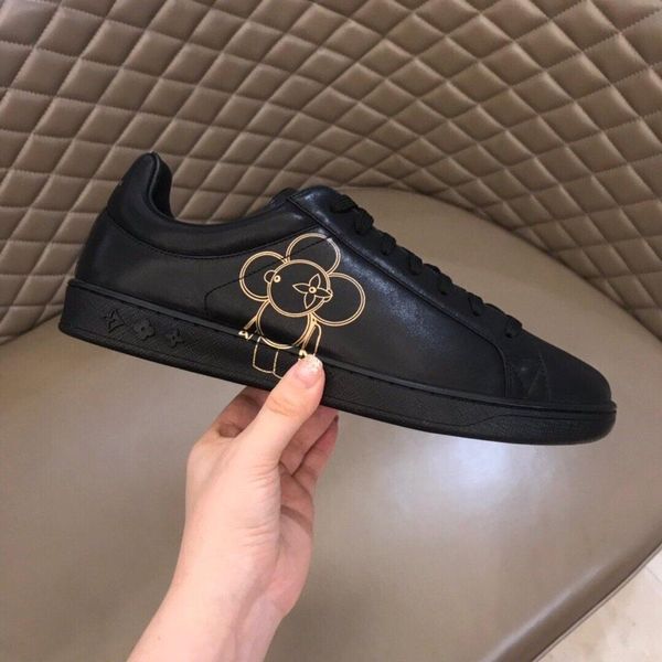

summer 2020 new classic comfortable luxury men's shoes fashion designer fashion classic casual sports shoes b95894, Black
