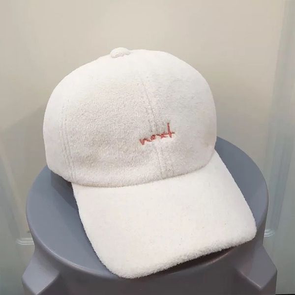 fluffy baseball cap