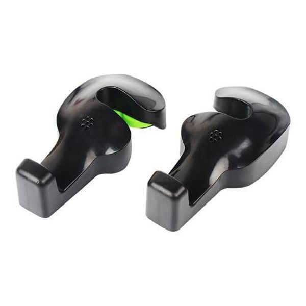 

car seat hook space-saving hanger multi-functional car accessory 2pcs - black