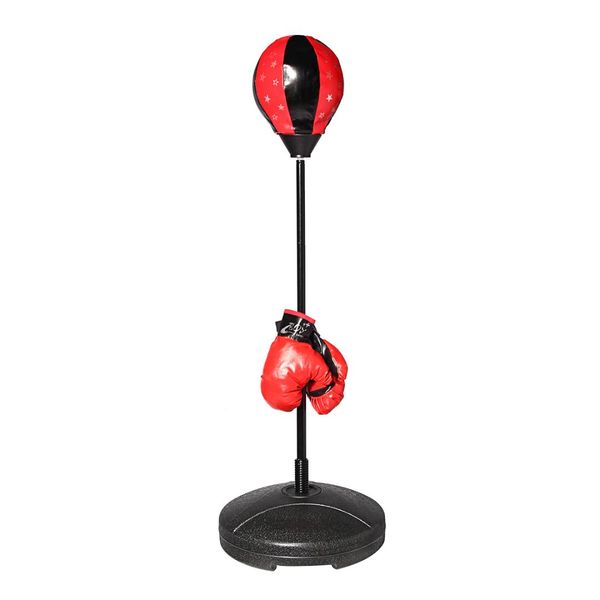 

s size adjustable standing punching bag boxing gloves ball adults children punching sport sand bag boxing fitness supplies