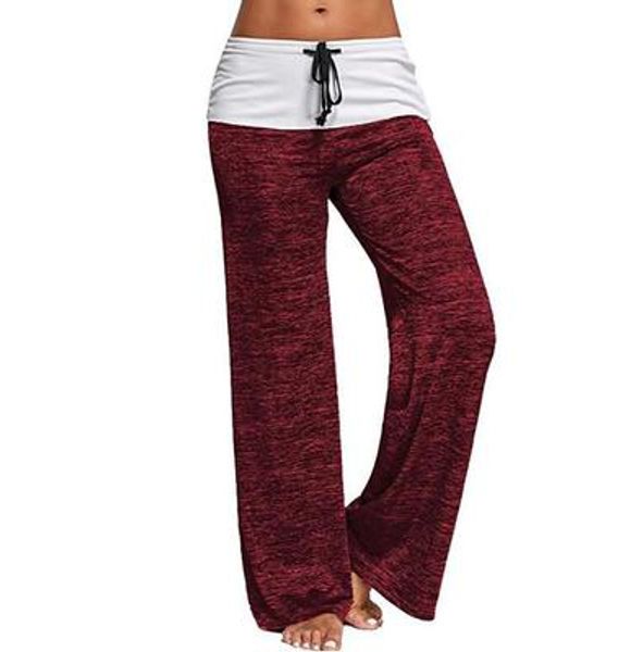 

women's designer yoga pants quick-drying sweatpants outdoor casual wide-leg pants with waistband pants women trousers brand pant