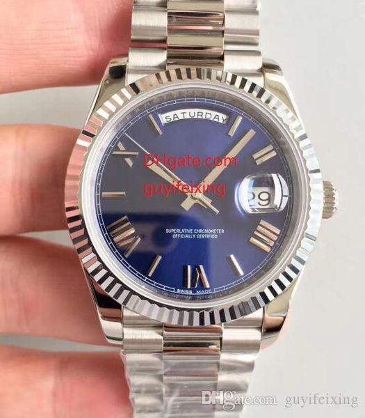 

8 styles luxury mens watches 41mm 228235 228238 228239 date sapphire automatic mechanical movement steel men man fashion watch relogio, Slivery;brown