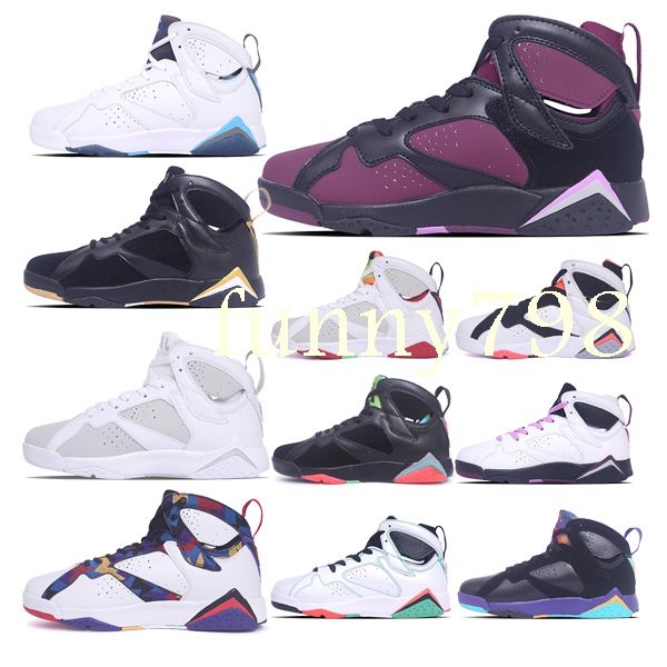 

2019 7 mens 7s basketball shoes women men designer wave runner retro baskets sports trainers chaussures sneakers