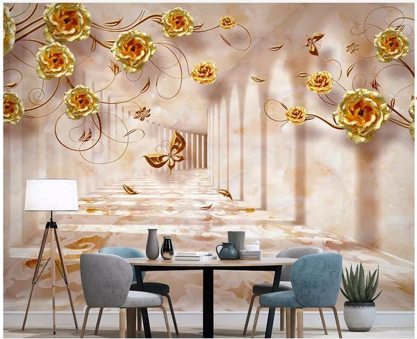

wdbh 3d wallpaper custom p modern style stone relief flowers living room background home decor 3d wall murals wallpaper for walls 3 d