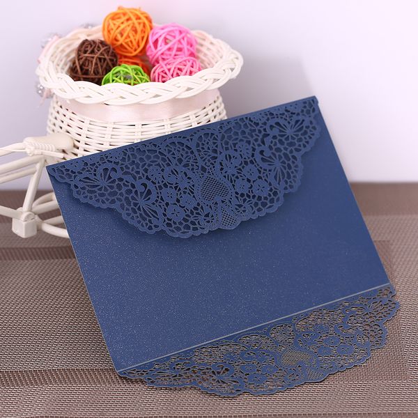 

10pcs pearl paper invitation cards invitation holders for wedding birthday party anniversay cards