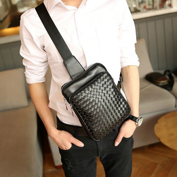 

tidog the new formulation of chest woven men chest bag