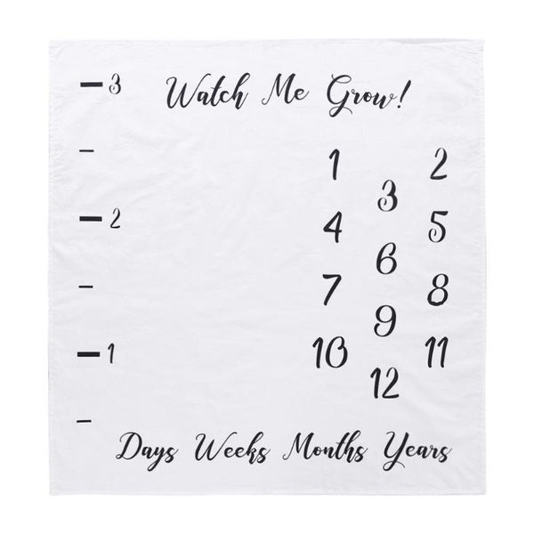 

newborn letter print background blankets baby milestone blanket p prop