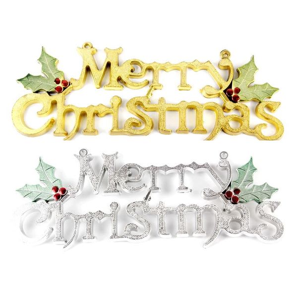 

merry christmas letter ornaments festival party tree hanging decor xmas decor