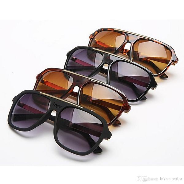 

full frame uv400 sunglasses plastic metal outdoor fashion brand designer sun glasses eyewear for men women, White;black