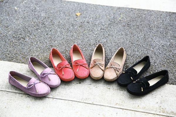 

women's flat boat shoes zapatos de mujer casual solid color shallow mouth loafers fashion walking travel shoes flat shoes women, Black
