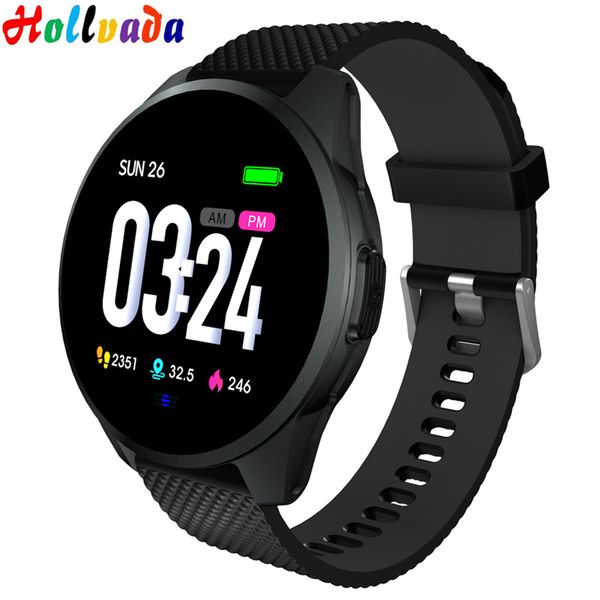 ROHS relógio inteligente tela grande vidro temperado Smartwatch Blood Pressure Monitor de Waterproof PK dz09