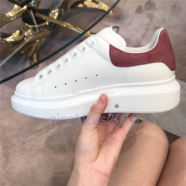 Yeni Gelenler Renkli Yansıma Erkek Rahat Ayakkabılar Platform Moda Lüks Tasarımcı Kadın Sneakers Deri Vintage Trainer Ayakkabı Espadrilles