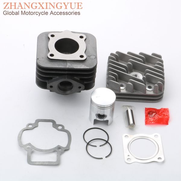 

50cc cylinder kit & cylinder head & piston kit gasket for piaggio typhoon 50 sfera nslrst 50 nrg mc2 extreme 50cc ac