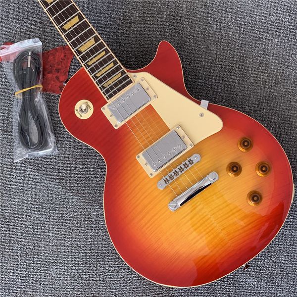 

delivery price custom shop 59 paul vos chibson electric guitar sunrise with hard case