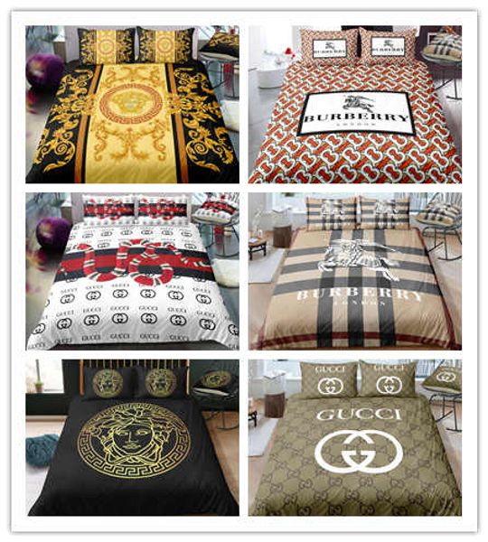 

Brand letter popular 3d printing duvet cover et with pillowca e