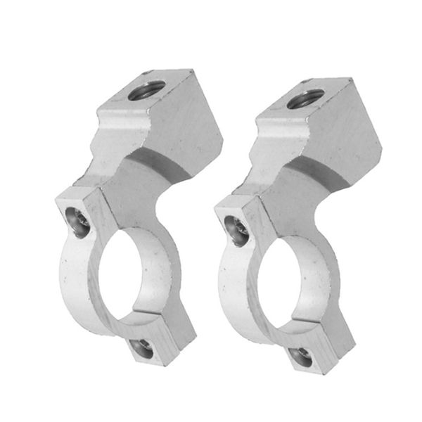 

2pcs 10mm universal motorcycle cnc alloy bicycle bike motorcycle rearview mirror adapter base clamps