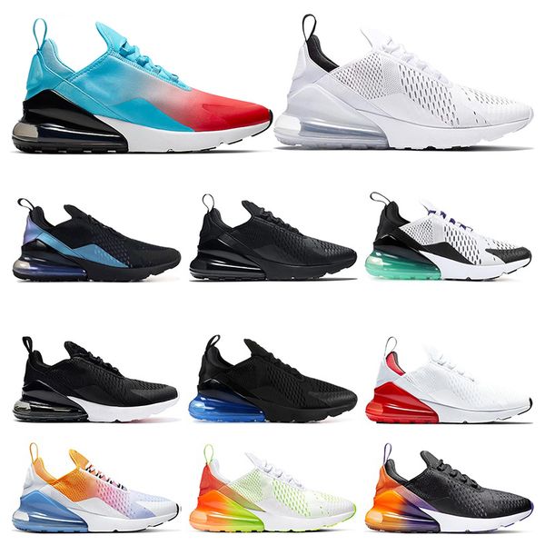 

running shoes for men triple black white Black Oreo Gradient Rainbow FIRECRACKER Laser Fuchsia womens sports sneakers size 36-45