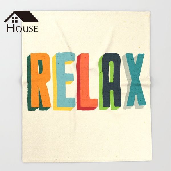 

bighouses throw blanket relax throw blanket warm microfiber bedclothes