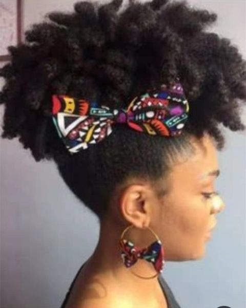 

afro puff kinky curly ponytail hairpiece clip ins human ponytails extensions drawstring ponytail short high pony hair 120g, Black