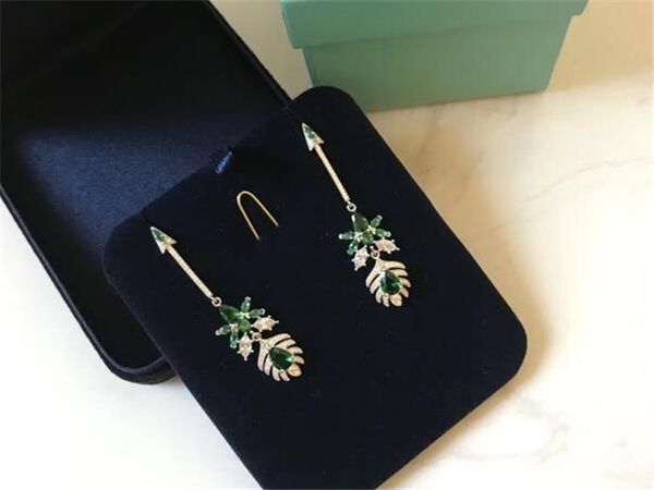 

серьги cubic серьга ферзя циркон trendy партии для женщин уникального подарка бесплатной доставки, Silver