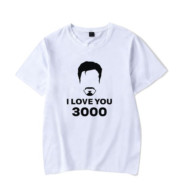 

i love you 3000 t shirt men/women clothes 2019 t-shirt casual harajuku popular summer t shirt, White;black
