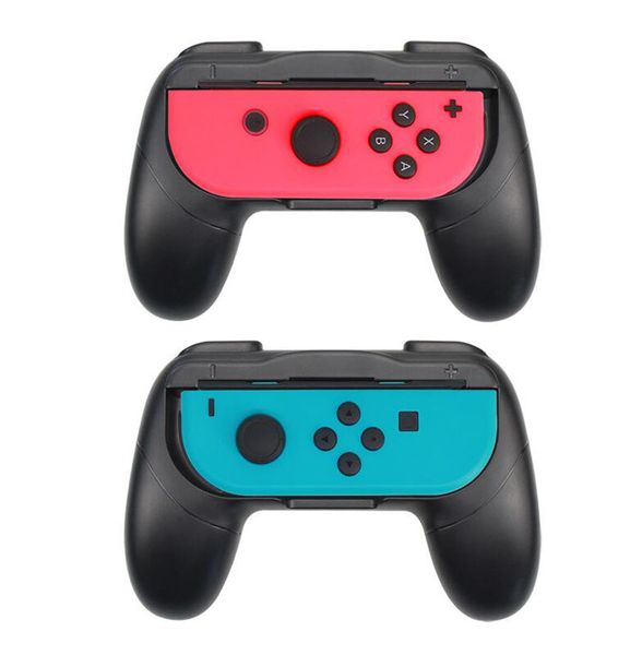

левый + правый держатель кронштейна joycon ручка ручной захват чехол для nintend switch ns joy-con controller gamepad handgrip stand support