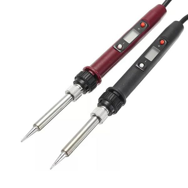 

80w professional electric soldering irons lcd digital ac220v mini soldering station temperature adjustable iron