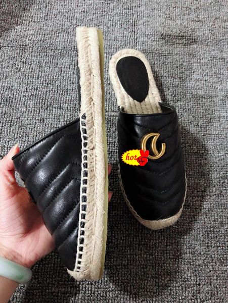 

лучшее качество женская обувь рыбацкая обувь конопляная веревка комбинация 881 bko00 размер 35-41, Black