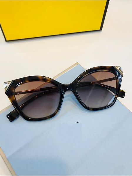 

new sun 05371 de sunglasses style quality glasses women soleil eyes box protects sunglasses gafas de sol lunettes fashion mens with tdep, White;black