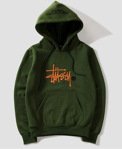 

new fashion warm hoodie embroidery men women fashion sweatshirts hooded mens skateboard pullover hoodies men hoodie, Black