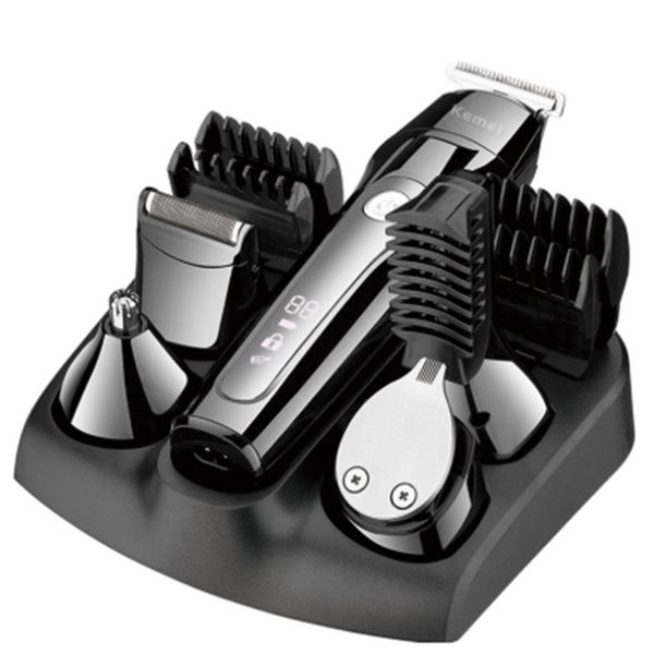 

multi grooming kit hair trimmer for men beard body electric hair clipper nose ear trimer hair cutting machine lcd display shaver