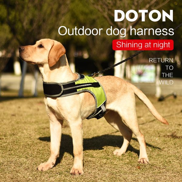 

dog supplies 3m reflective light strip dog leashes with led medium and large dog leashes with fixed fastener
