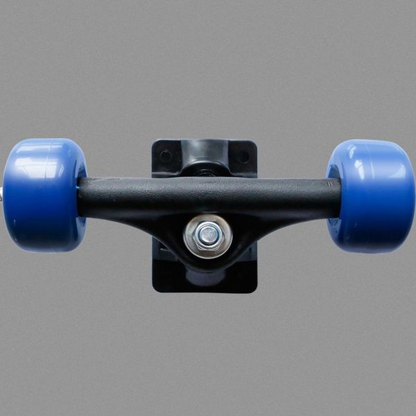 

four-wheeled skateboard double rocker highway brush street board wooden board skateboard scooter