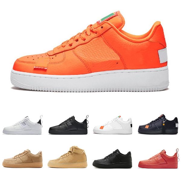 

1s utility черный белый красный dunk мужчины женщины повседневная обувь классический high low cut пшеничный скейтборд тренер кроссовки спорт