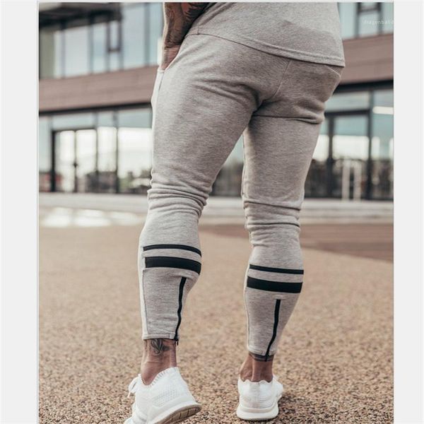 

casual apparel mens sports desinger pants muscle brother solid color elastic fitness homme clothing drawstring fashion summer, Black