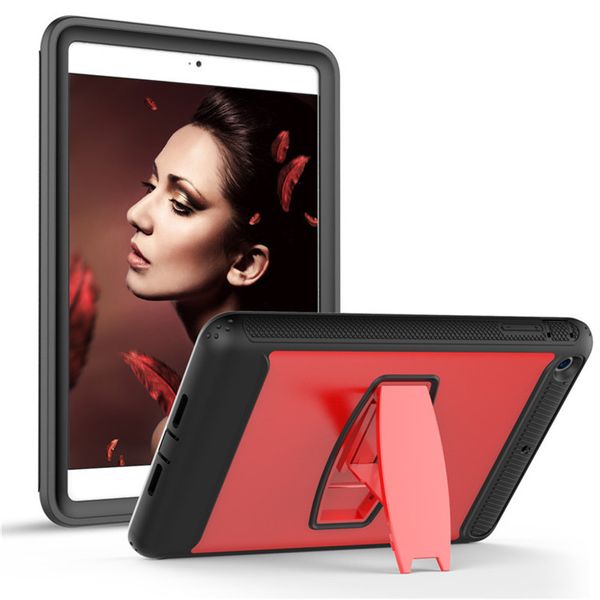 

for ipad mini 4 case dual layer hybrid full-body protective case with kickstand for apple ipad mini 123