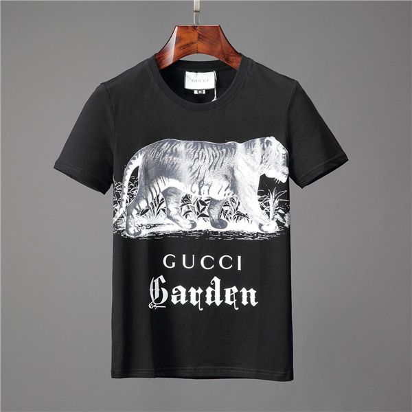 

2020 новая роскошный t-shirt medusa футболка вышивка печать одежда мужская марка, White;black