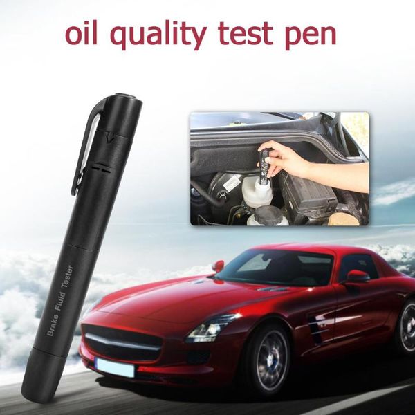 

car brake fluid tester pen with 5 led indicator light auto vehicle automotivo brake oil diagnostic tool testing tools device