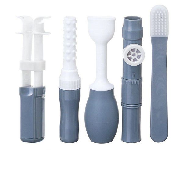 

oral lips muscle perceiving training recovery trainer massager brush silicone teethers oral motor chew tools set of 5