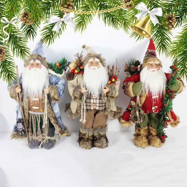

christmas santa claus doll toy christmas tree hanging ornaments decoration