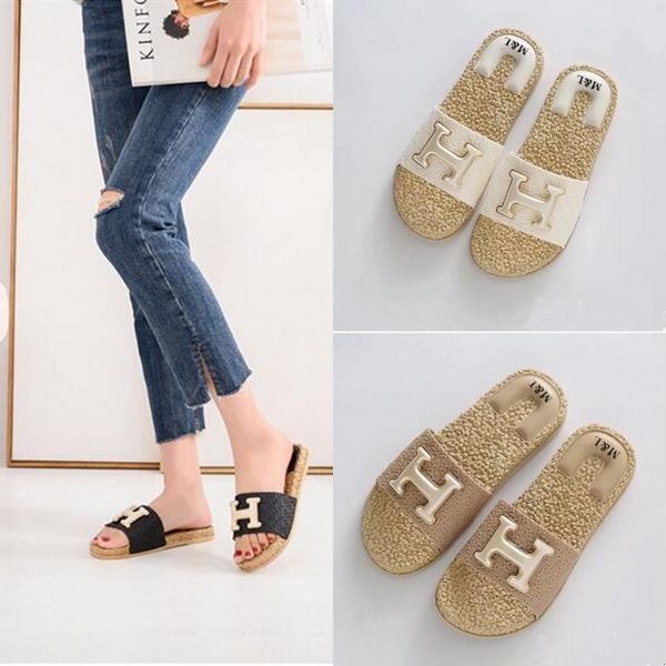 2019 Women Non Slip Sandals Shoes Slide Summer Fashion Slippery