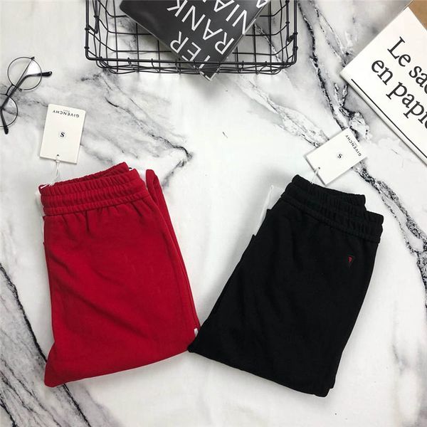 

men's designer jogers pants brand track pants with gvc letters embroidery black color size m-2xl