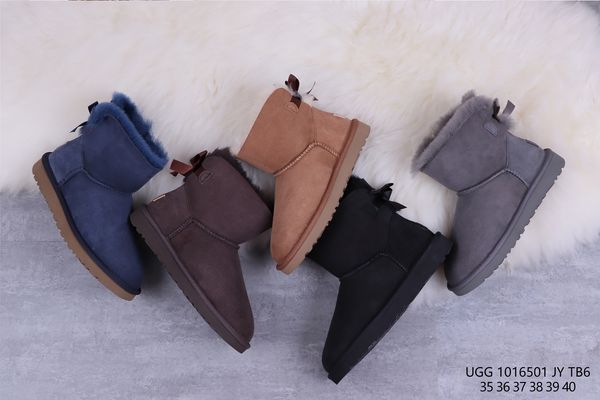 

2023 will sell the real australian g5821 kids boy girl children baby warm snow boots juvenile student snow winter boot 22-35, Black
