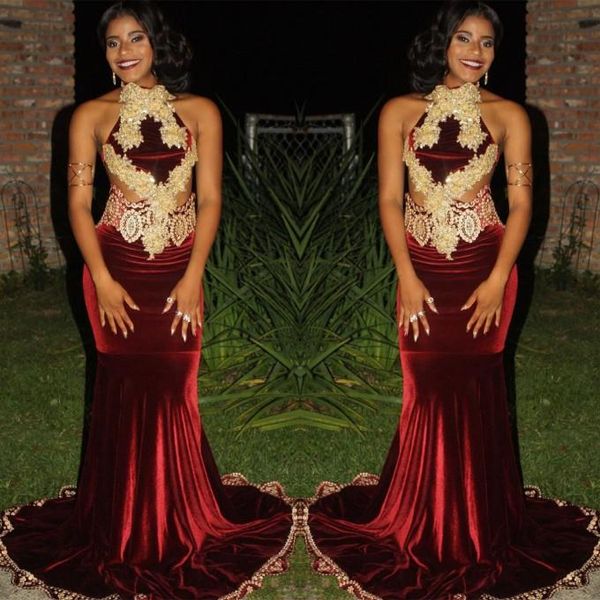 

maroon memaid prom evening dress 2019 two piece party cocktail gown burgundy formal pageant dresses custom made, Black