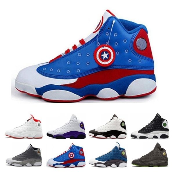 

sale cap and gown 13 13s men basketball shoes mens atmosphere grey bred hyper royal phantom he got game sneakers