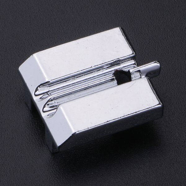 

invisible metal presser foot with concealed, Black